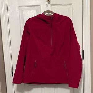 Pink Lululemon Pink Hooded Rain Jacket